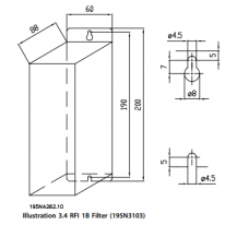 DANFOSS VLT FILTRO 195N3103 