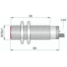 SENSOR INDUCTIVO IPF ELECTRONIC B180100EX