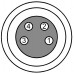 CABLE CONECTOR ACODADO IPF ELECTRONIC M8 4PIN 5MVK500371