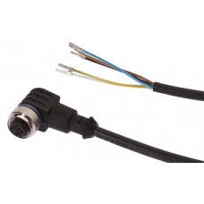 CABLE CONECTOR ACODADO IPF ELECTRONIC M12 5PIN 2M VK200621