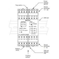 SERVO AMPLIFICADOR MOOG G122-829A