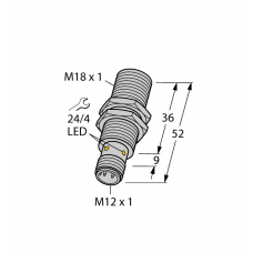 SENSOR INDUCTIVO TURCK BI8U-M18-AP6X-H1141 1644731